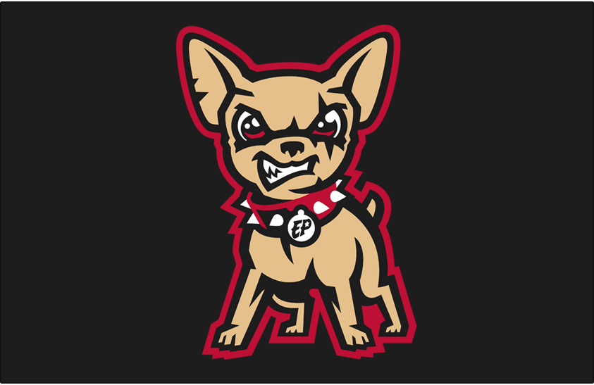 El Paso Chihuahuas 2017-Pres Cap Logo iron on paper